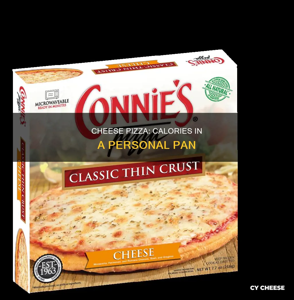 how many calories in a personal cheese pizza