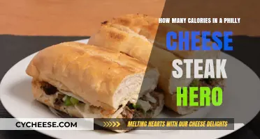 Philly Cheesesteak Hero: Calories and Nutrition Facts