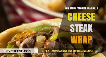 Philly Cheesesteak Wrap: Calorie Count and Nutrition Facts