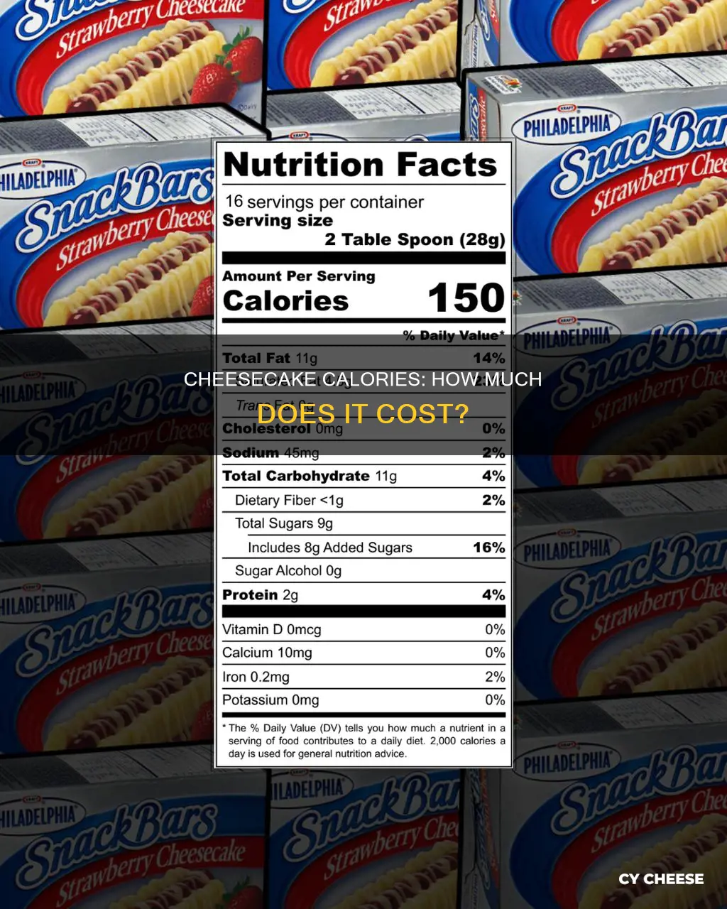 how many calories in a piece of cheese cake