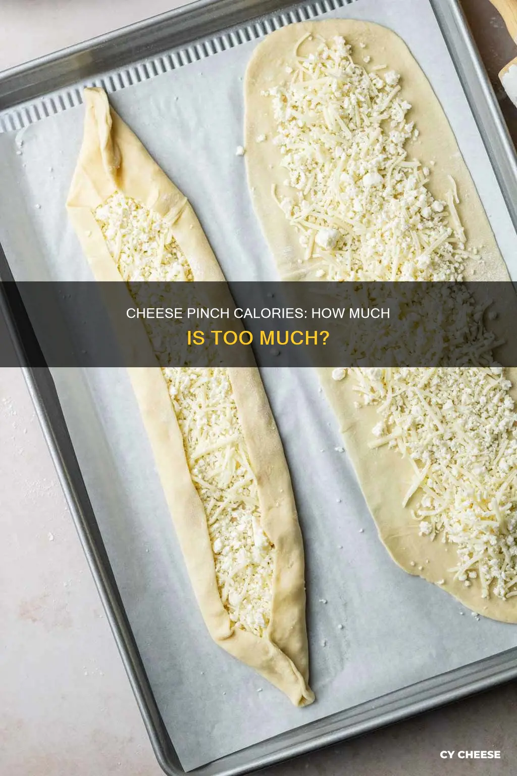 how many calories in a pinch of cheese