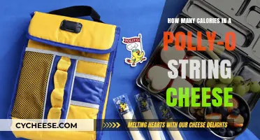 String Cheese Calories: How Much Energy in Polly-O?