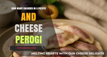 Calorific Delight: Perogi's Potato and Cheese Combo
