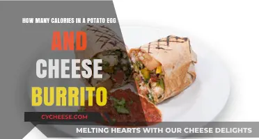 Calorie-Counting: Potato, Egg, Cheese Burrito