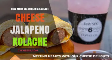 Sausage, Cheese, Jalapeño Kolache: Calorie Count