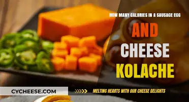 Calories in a Sausage, Egg, Cheese Kolache Breakfast