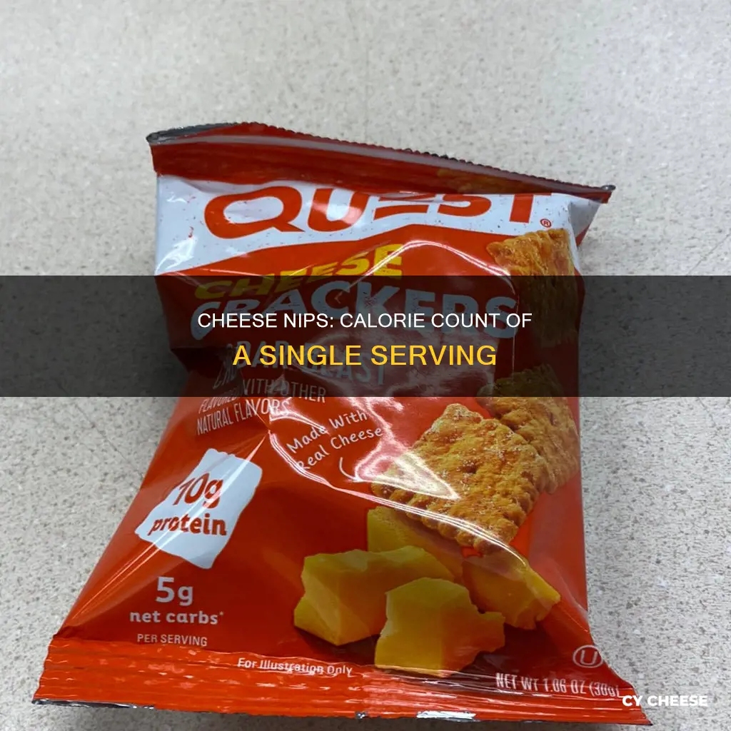how many calories in a serving of cheese nips