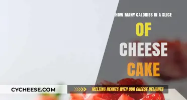 Cheese Cake Calories: A Sliced Surprise