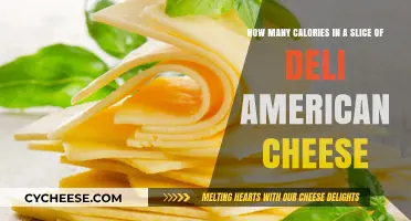 Calories in a Slice of American Cheese