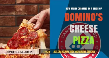 Cheese Pizza Calories: Domino's Slice