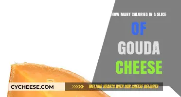 Calories in Gouda: A Slice of Cheese, Counted