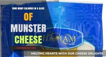 Munster Cheese: Calories in a Slice
