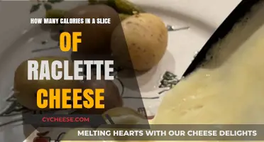 Raclette Cheese Slice: Calorie Count and Nutrition Facts