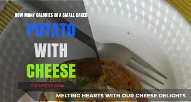 Cheesy Baked Potato: Calories and Nutrition Facts