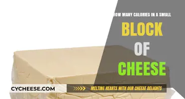 Cheese Blocks: Calorie Count and Nutrition Facts