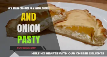Cheese and Onion Pasty: Calorie Count
