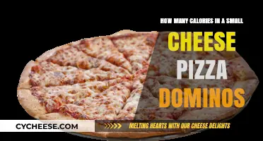 Cheese Pizza Calories: Domino's Small Pizza