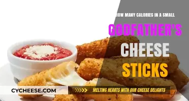 Godfather's Cheese Sticks: Calorie Count for Small Order