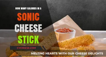Cheese Sticks: Calories and Nutrition Facts