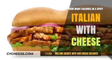 Cheese Calories in a Spicy Italian: How Many?