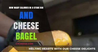 Steak, Egg, Cheese Bagel: Calorie-Loaded Breakfast