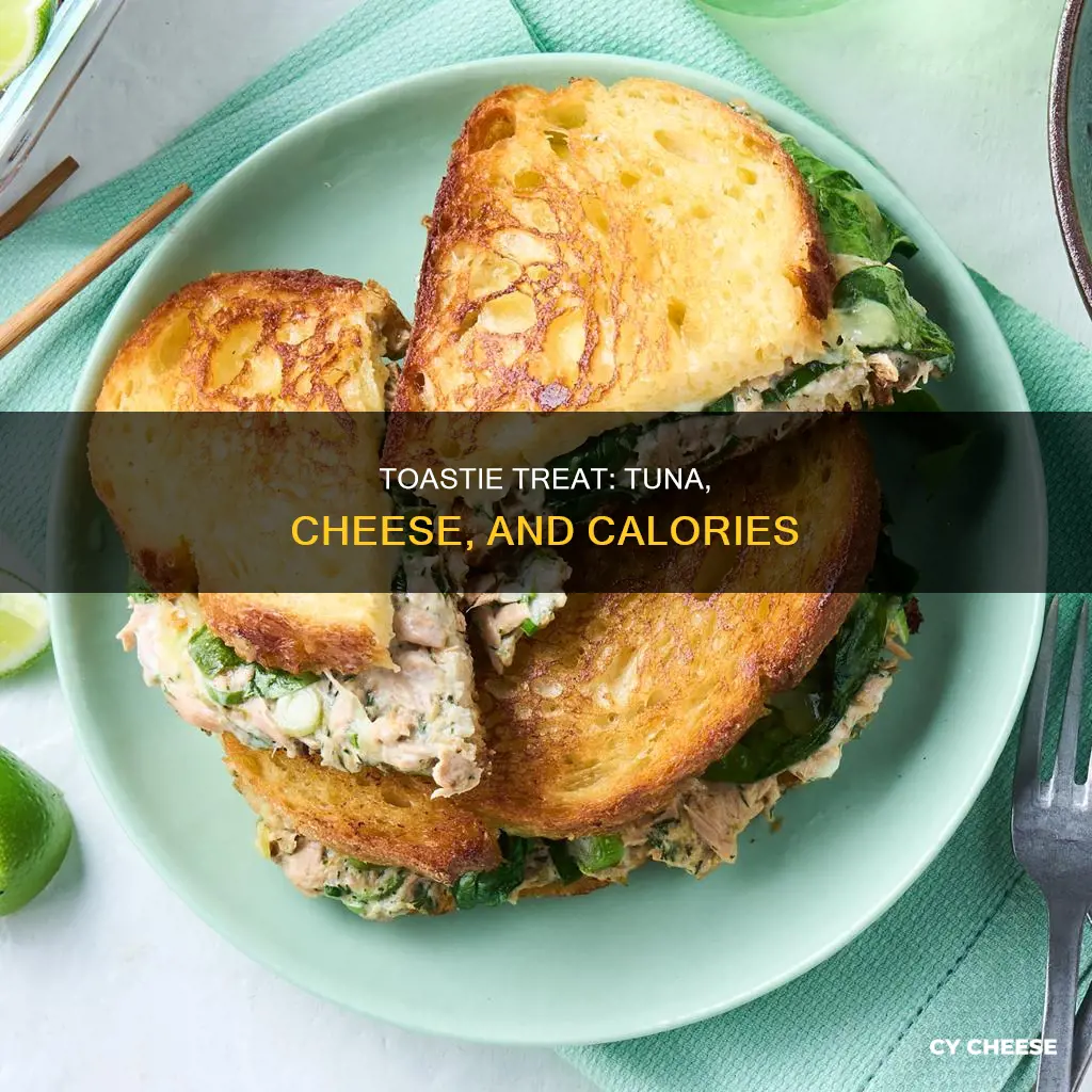 how many calories in a tuna and cheese toastie