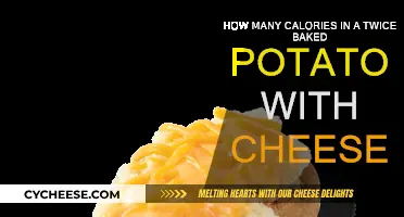 Cheesy Twice-Baked Potatoes: Calorie Count and Nutrition Facts