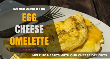 Cheese Omelette Calories: Two Eggs, Please!