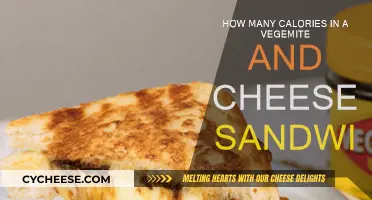 Vegemite and Cheese Sandwich: Calorie Count Surprise
