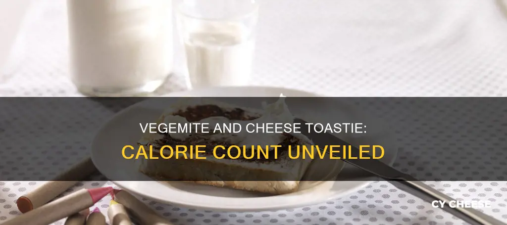 how many calories in a vegemite and cheese toastie