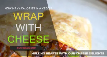Veggie Wrap Calories: Cheese Factor
