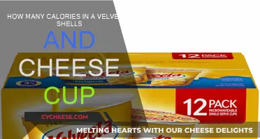Calories in Velveeta Shells and Cheese Cup