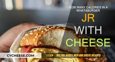 Whataburger Jr's Calorie Count: Cheese Edition
