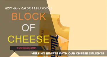 Cheese Block Calories: A Nutritional Breakdown