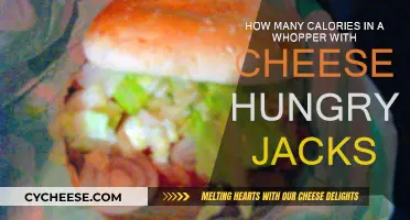 Whopper With Cheese: Calorie Count at Hungry Jack's