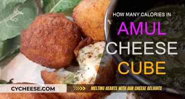 Cheese Cube Calories: Amul's Nutritional Breakdown