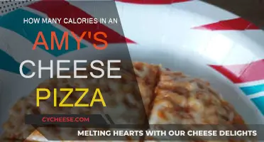 Cheese Pizza Calories: Amy's Delicious Indulgence
