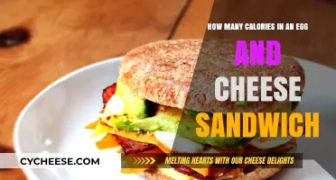 Egg and Cheese Sandwich: Calorie Count Unveiled