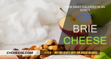 Brie Cheese Calories: Ounce-by-Ounce Breakdown