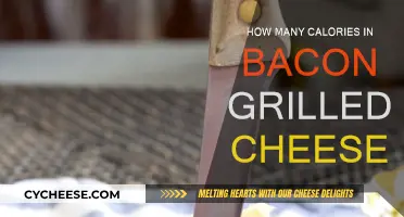 Bacon Grilled Cheese: Calorie-Rich Comfort Food