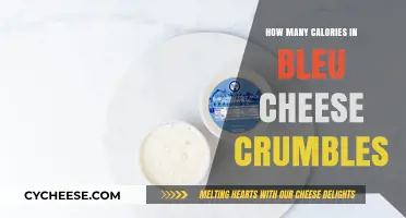 Calorie Count of Bleu Cheese Crumbles