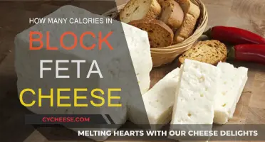 Calories in Feta: A Block of Cheese Explained