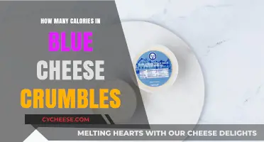Blue Cheese Crumbles: Calorie Count and Nutrition Facts