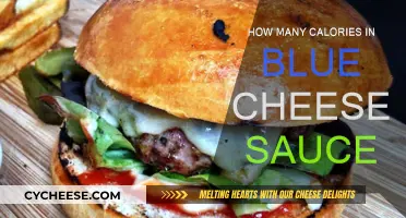Blue Cheese Sauce: Calorie Count and Nutrition Facts