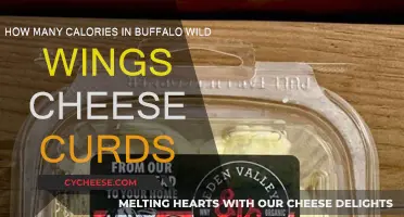 Cheese Curds Calories: Buffalo Wild Wings Style