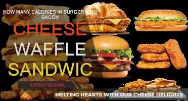 BK Bacon Cheese Waffle Sandwich: Calories Unveiled