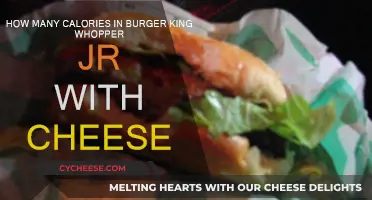 Calorie Count: Burger King's Whopper Jr. with Cheese
