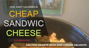 Cheap Sandwich Cheese: Calorie Conundrum