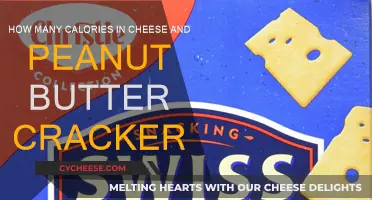 Calorie Count of Cheese and Peanut Butter Crackers