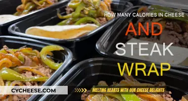 Cheese and Steak Wrap: Calorie Count Unveiled